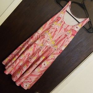 Adventure time princess bubblegum skater dress